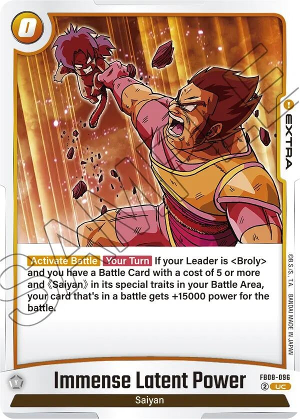 Image for Immense Latent Power (FB08-096) - Dragon Ball Super: Fusion World