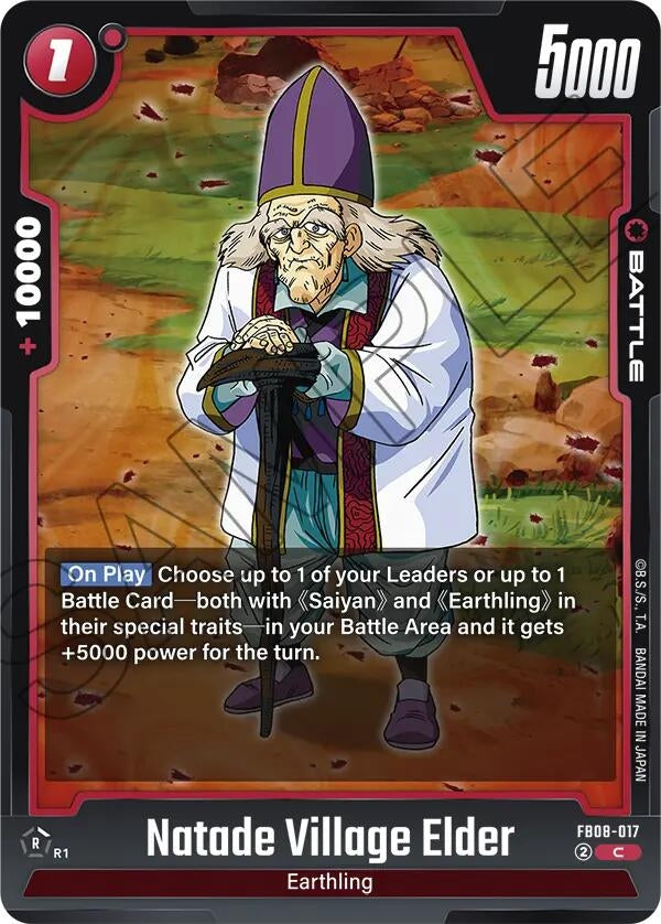 Image for Natade Village Elder (FB08-017) - Dragon Ball Super: Fusion World