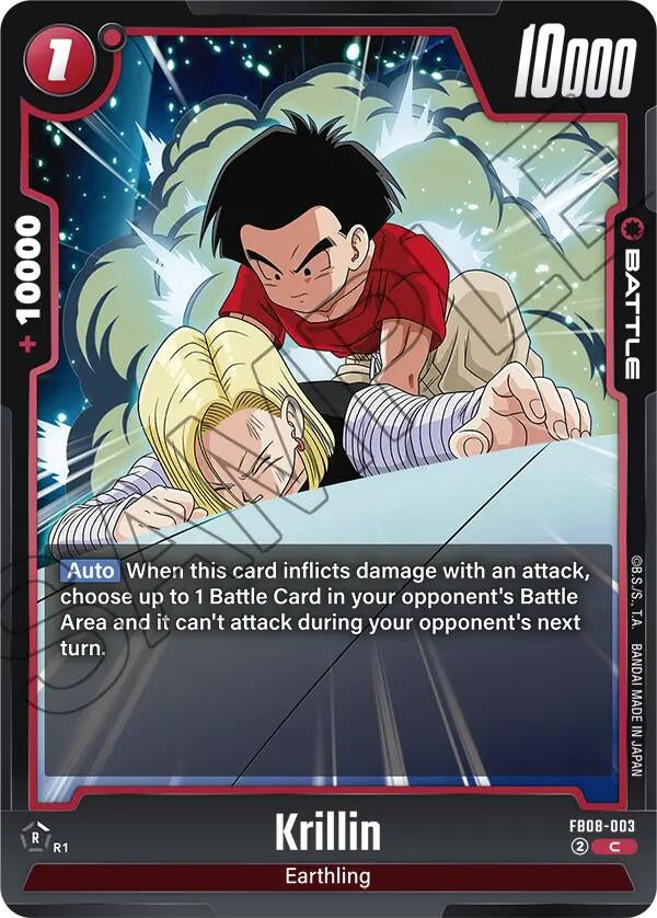 Image for Krillin - FB08-003 (FB08-003) - Dragon Ball Super: Fusion World