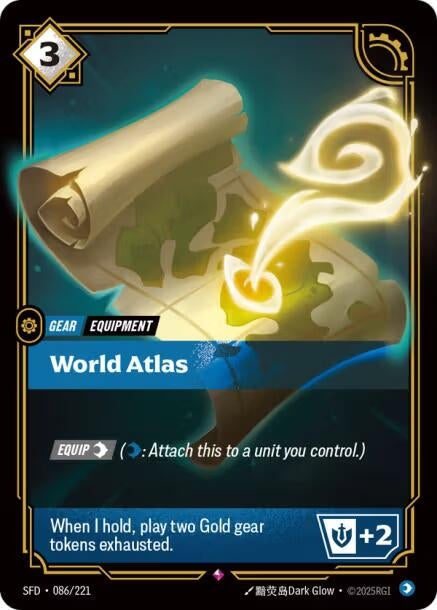 Image for World Atlas (086/221) - Riftbound: League of Legends Trading Card Game
