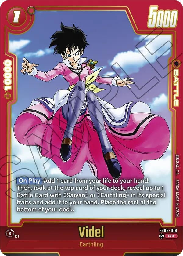 Image for Videl - FB08-019 (Alternate Art) (FB08-019) - Dragon Ball Super: Fusion World