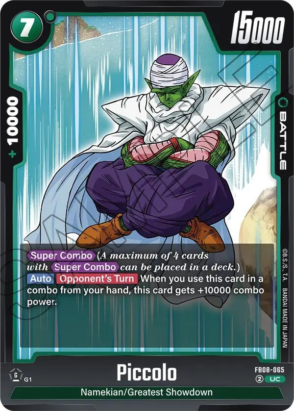 Image for Piccolo - FB08-065 (FB08-065) - Dragon Ball Super: Fusion World