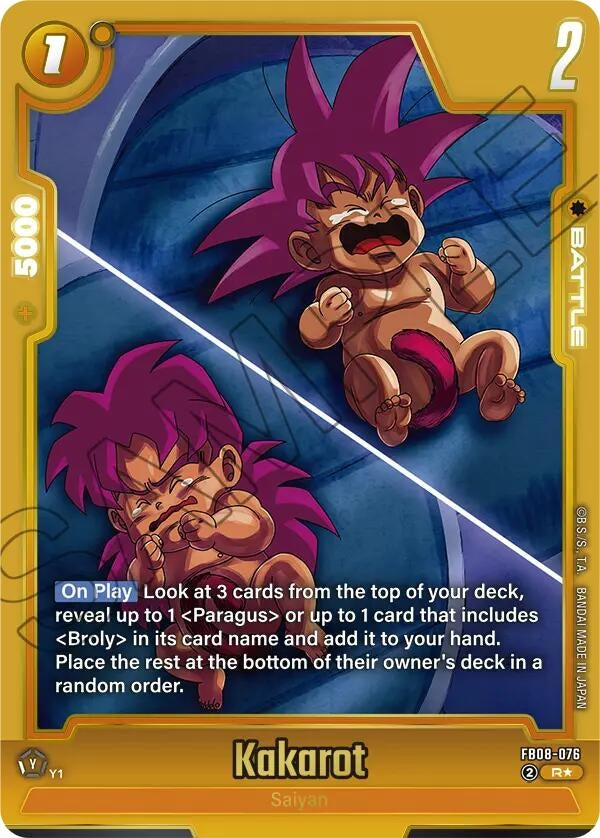 Image for Kakarot - FB08-076 (Alternate Art) (FB08-076) - Dragon Ball Super: Fusion World