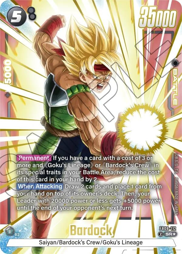 Image for Bardock - FB08-112 (Alternate Art) (FB08-112) - Dragon Ball Super: Fusion World