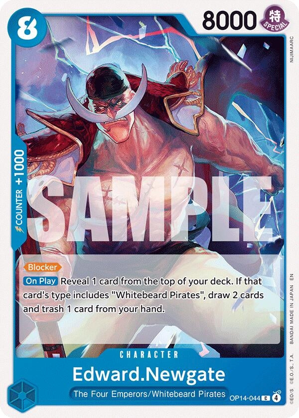 Image for Edward.Newgate (OP14-044) - One Piece Card Game