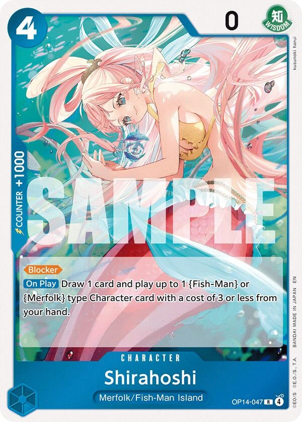 Image for Shirahoshi (OP14-047) - One Piece Card Game