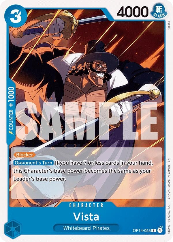 Image for Vista (OP14-053) - One Piece Card Game