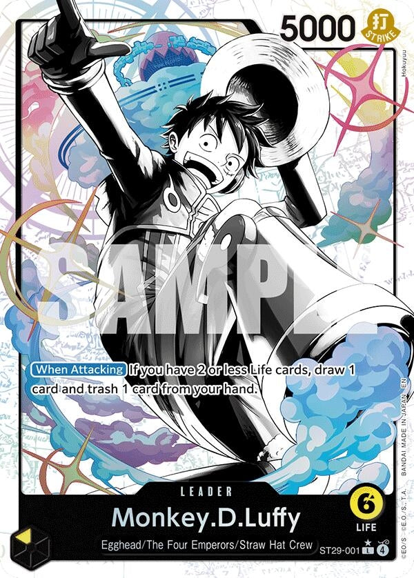 Image for Monkey.D.Luffy (001) (Parallel) (ST29-001) - One Piece Card Game