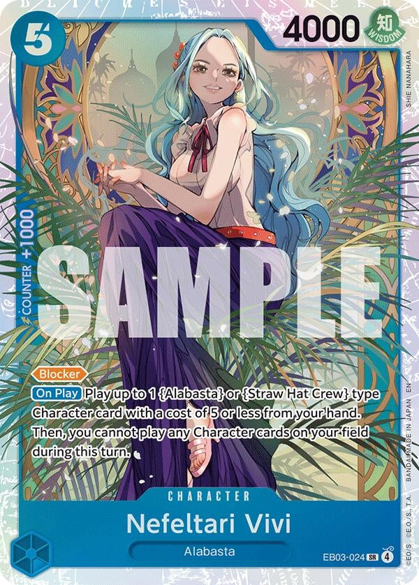 Image for Nefeltari Vivi (024) (EB03-024) - One Piece Card Game