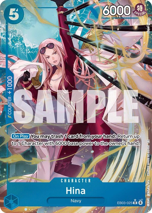 Image for Hina (Alternate Art) (EB03-025) - One Piece Card Game