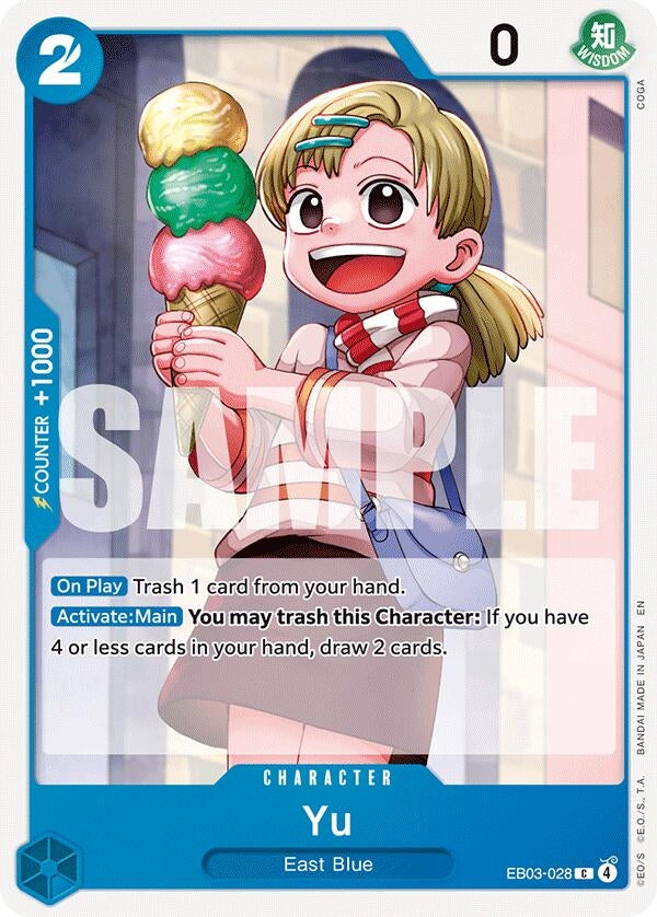 Image for Yu (EB03-028) - One Piece Card Game