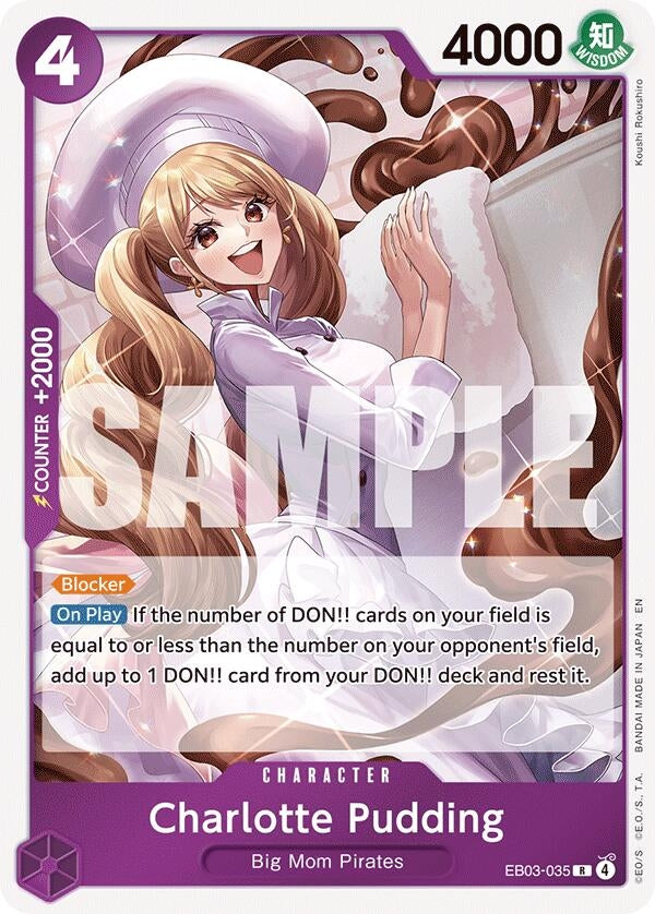 Image for Charlotte Pudding (EB03-035) - One Piece Card Game