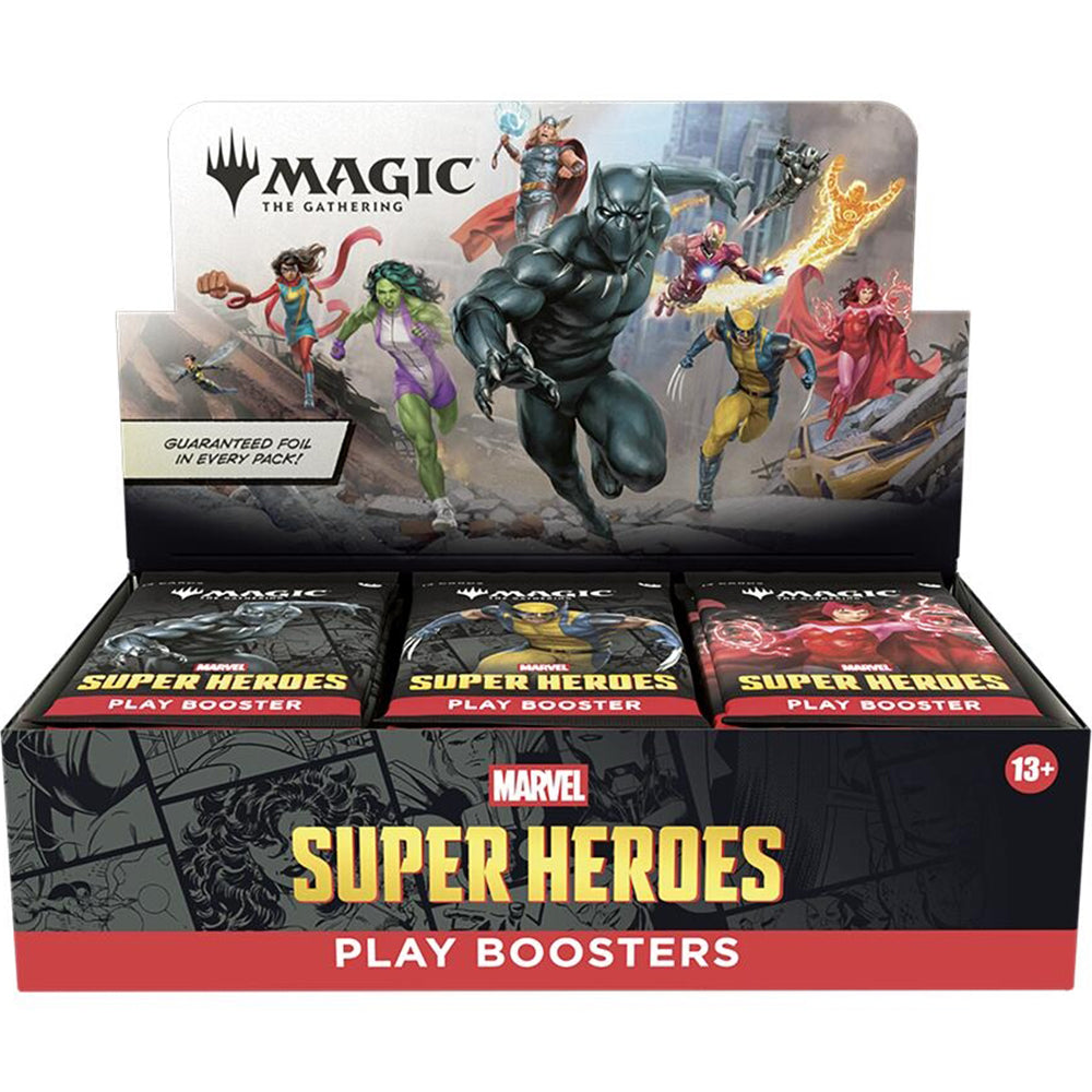 Image for Marvel Super Heroes - Play Booster Display - Magic: The Gathering