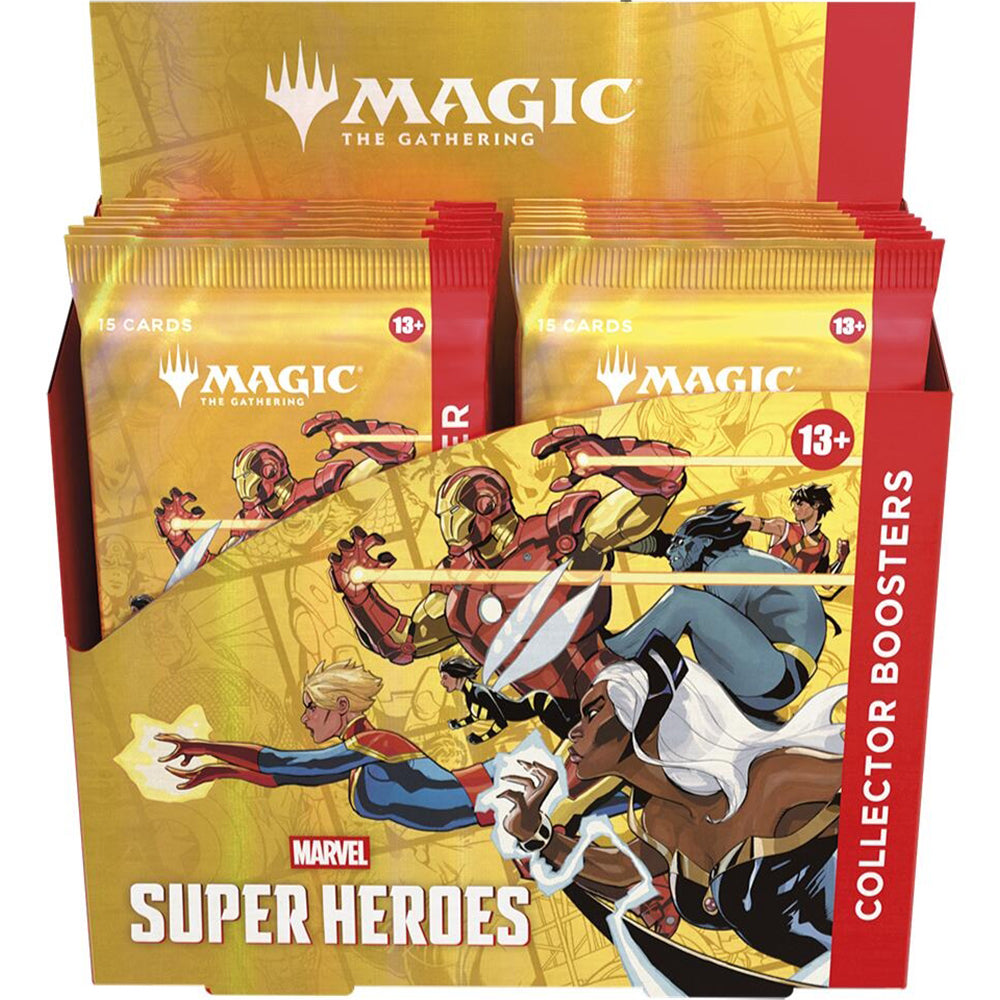 Image for Marvel Super Heroes - Collector Booster Display - Magic: The Gathering