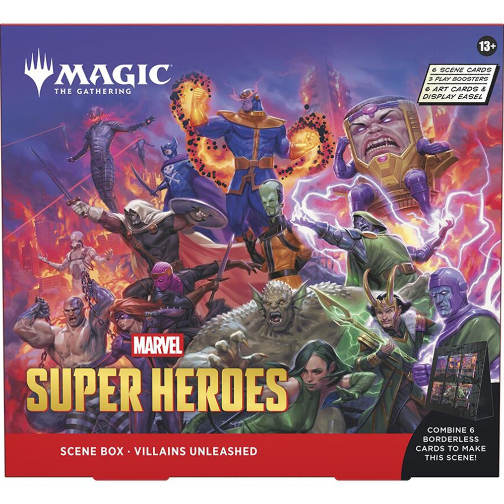 Image for Marvel Super Heroes Scene Box - Villains Unleashed - Magic: The Gathering