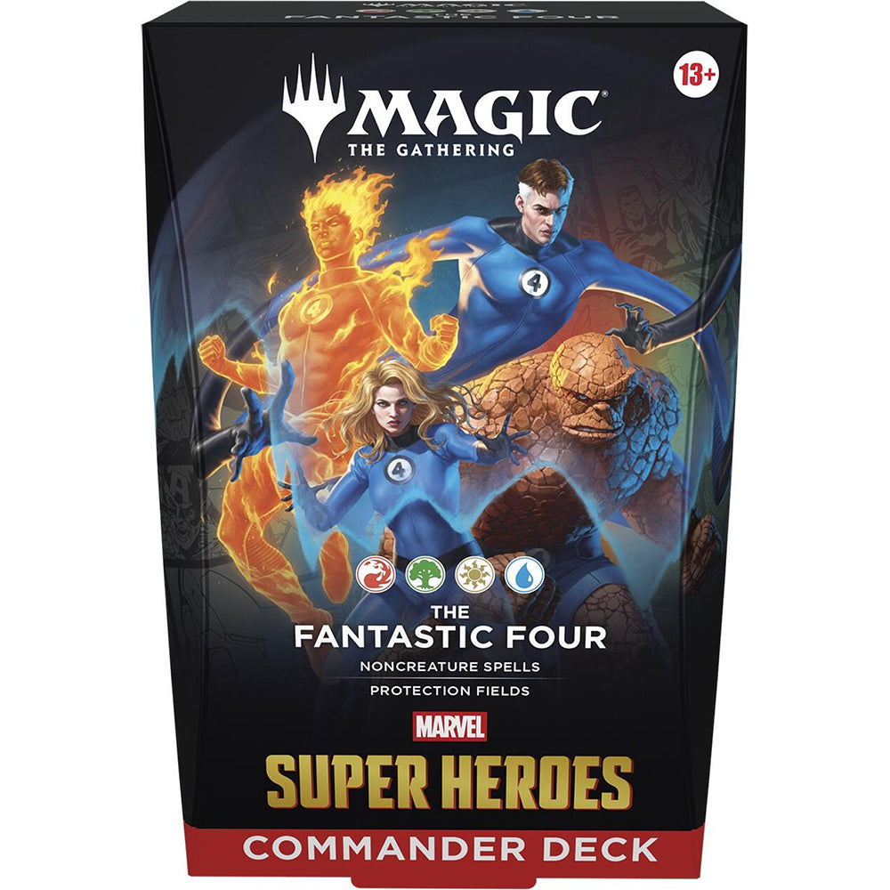 Image for Marvel Super Heroes Commander Deck - The Fantastic Four - Magic: The Gathering