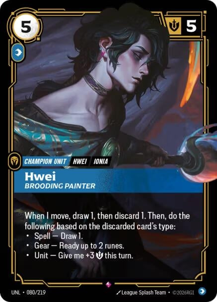 Hwei - Brooding Painter (080/219)