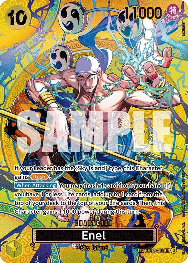 Image for Enel (SP) (EB02-052) - One Piece Card Game