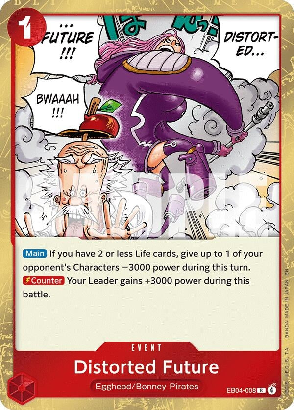 Image for Distorted Future (EB04-008) - One Piece Card Game