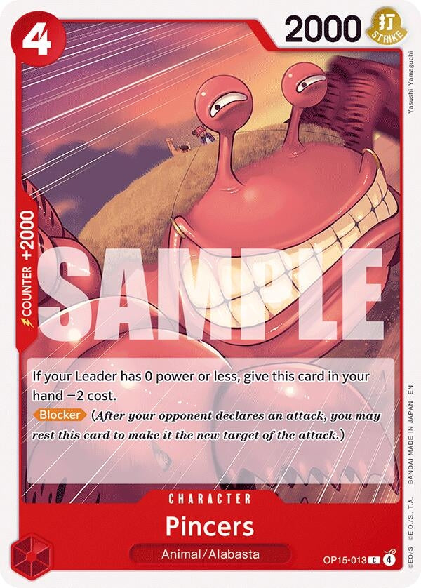 Image for Pincers (OP15-013) - One Piece Card Game