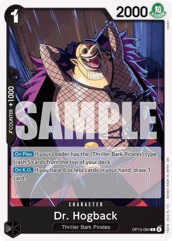Image for Dr. Hogback (OP15-084) - One Piece Card Game