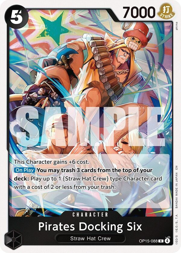 Image for Pirates Docking Six (OP15-088) - One Piece Card Game
