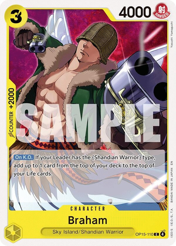 Image for Braham (OP15-110) - One Piece Card Game