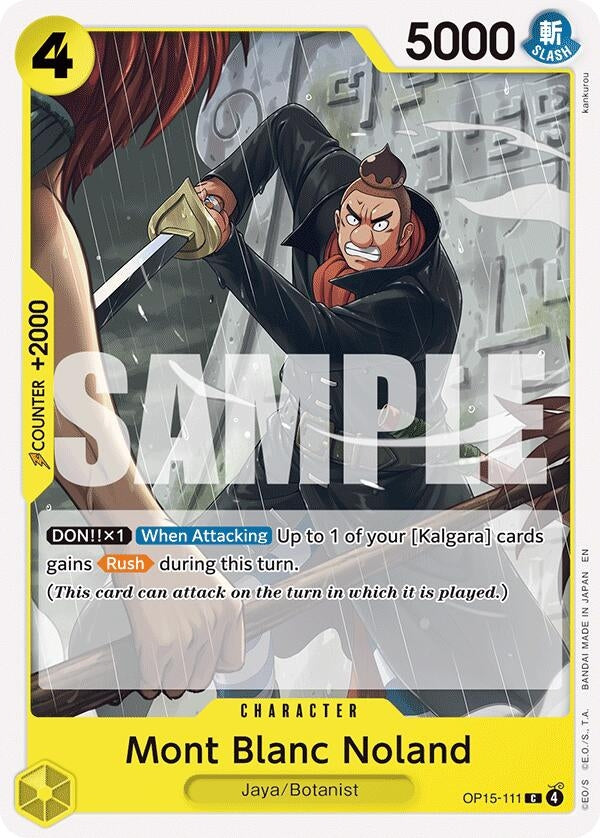Image for Mont Blanc Noland (OP15-111) - One Piece Card Game