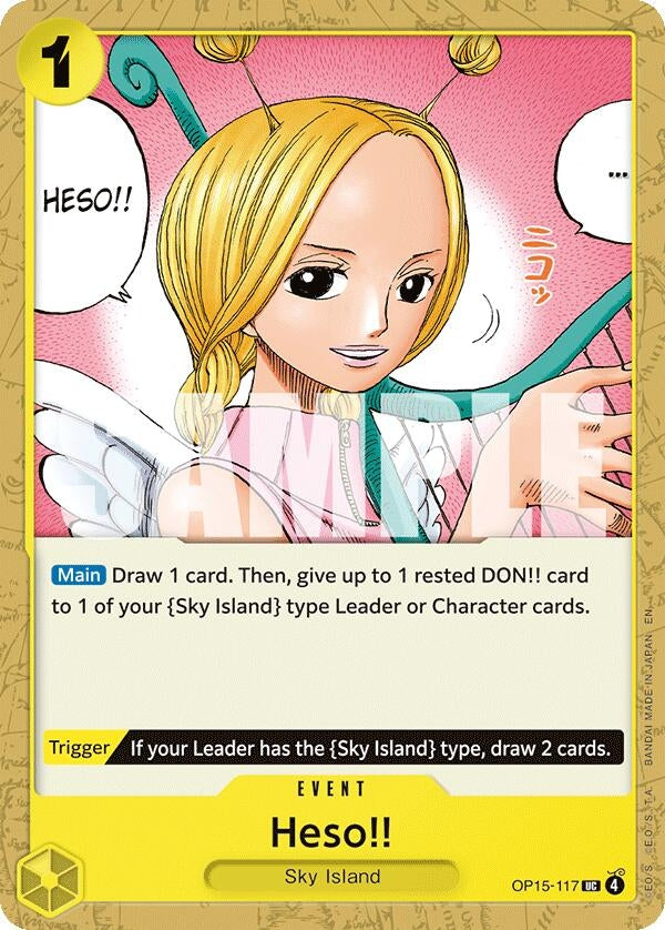 Image for Heso!! (OP15-117) - One Piece Card Game