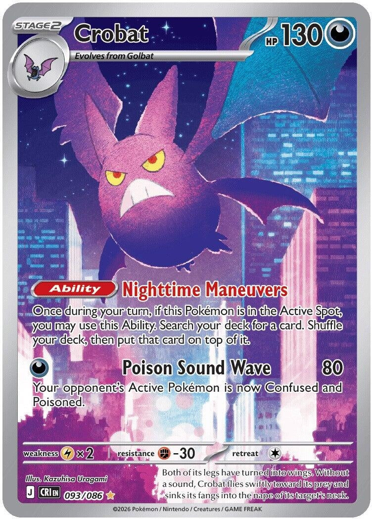 Image for Crobat (093/086) - Pokemon