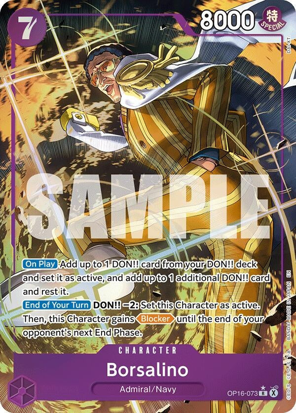 Borsalino (Alternate Art) (OP16-073)