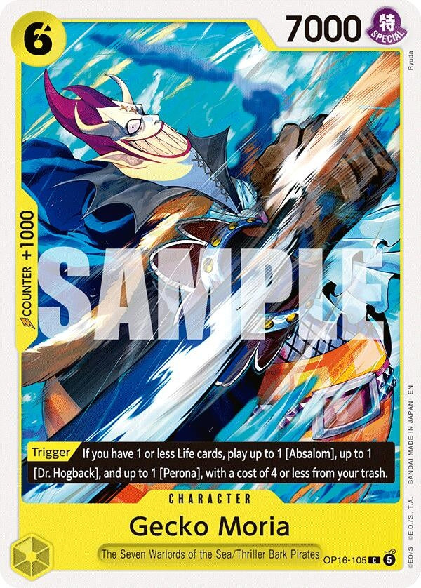 Gecko Moria (OP16-105)