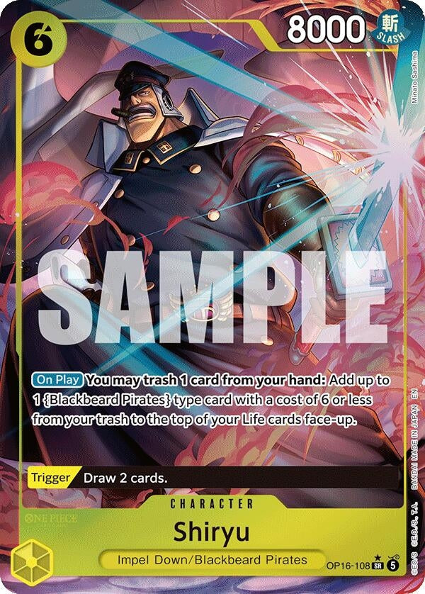 Shiryu (Full Art) (OP16-108)