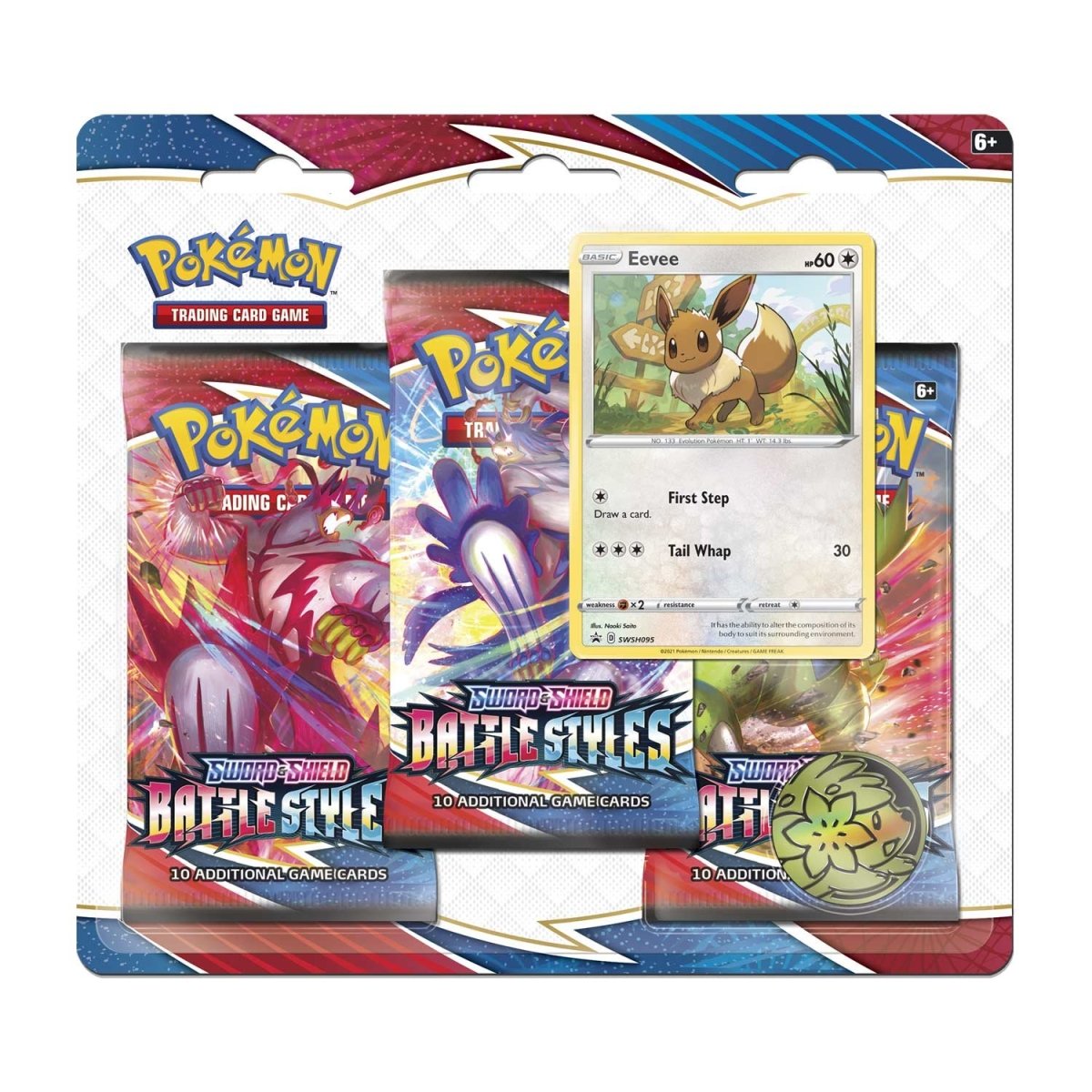 Battle Styles 3 Pack Blister