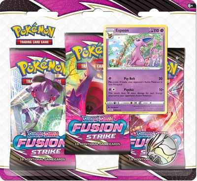 POKEMON - FUSION STRIKE - 3 PACK BLISTER
