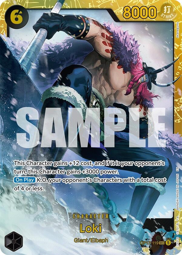 Image for Loki (OP17-119) (OP17) - One Piece Card Game