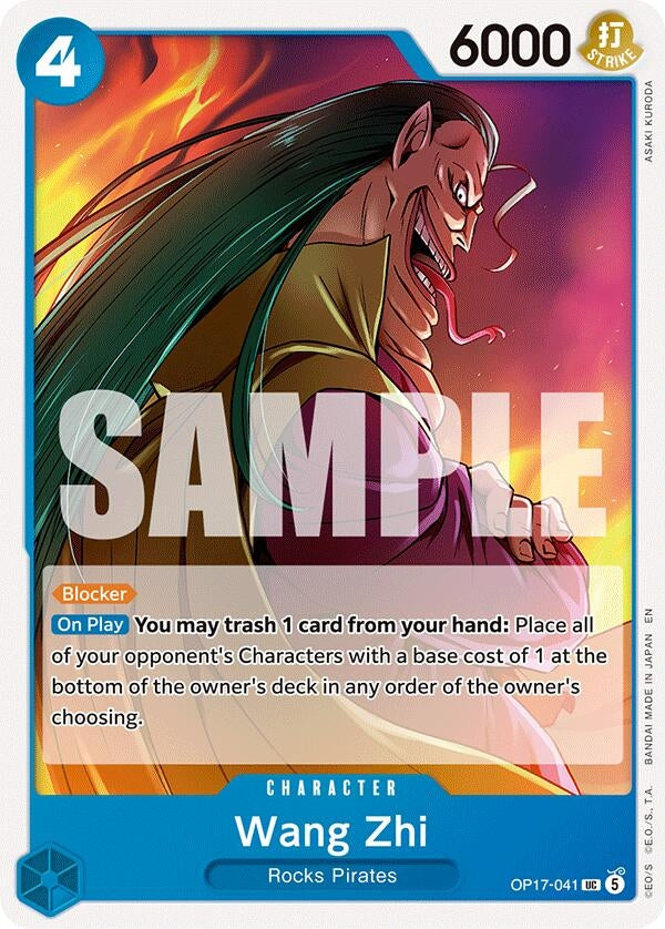 Image for Wang Zhi (OP17-041) (OP17) - One Piece Card Game