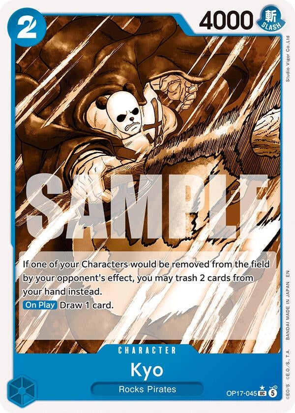 Image for Kyo (Pandaman Art) (OP17-045) (OP17) - One Piece Card Game