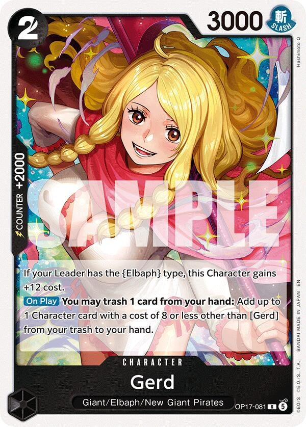 Image for Gerd (OP17-081) (OP17) - One Piece Card Game