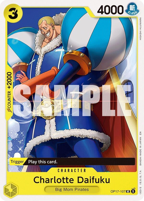 Image for Charlotte Daifuku (OP17-107) (OP17) - One Piece Card Game
