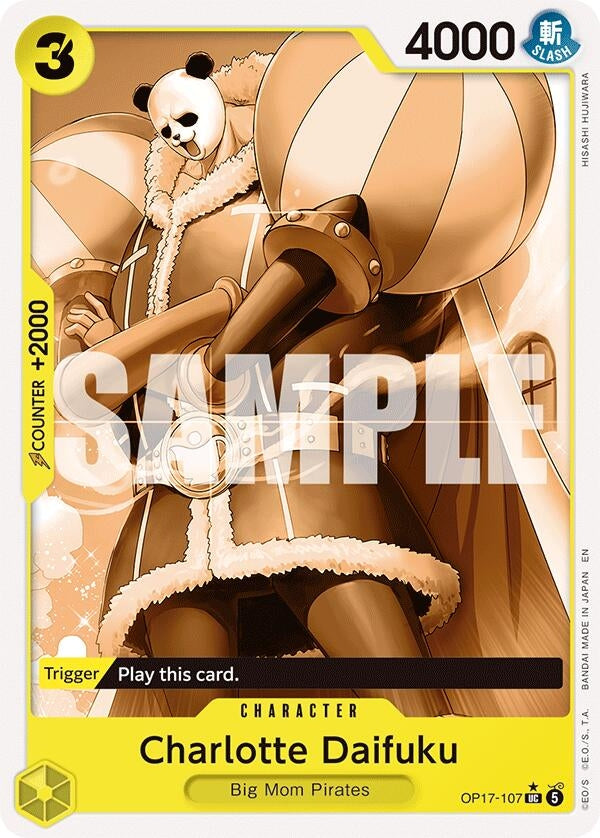 Image for Charlotte Daifuku (Pandaman Art) (OP17-107) (OP17) - One Piece Card Game