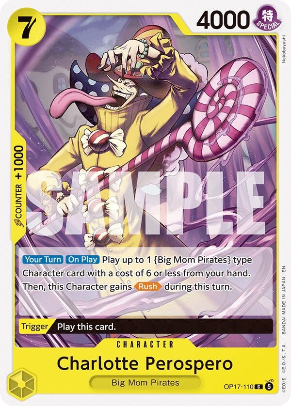 Image for Charlotte Perospero (OP17-110) (OP17) - One Piece Card Game