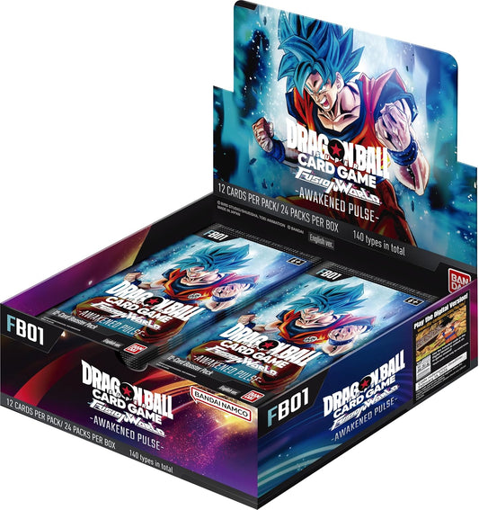DRAGON BALL SUPER FB01 - FUSION WORLD AWAKENED PULSE - BOOSTER BOX