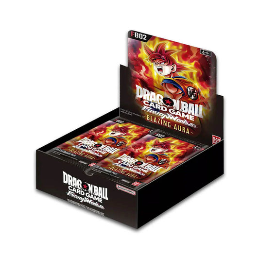 DRAGON BALL SUPER FB02 - FUSION WORLD BLAZING AURA - BOOSTER BOX