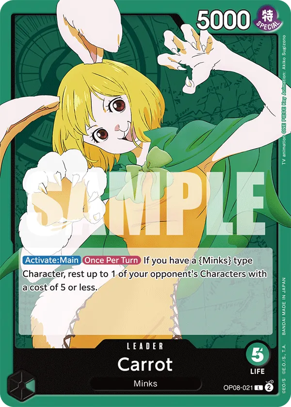 Carrot - OP08-021 - Leader