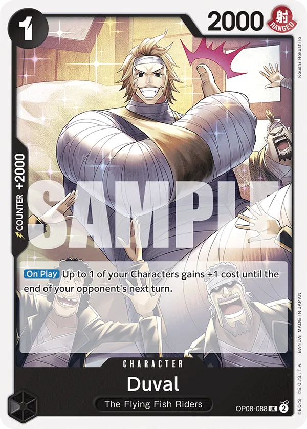 Duval - OP08-088 - Uncommon