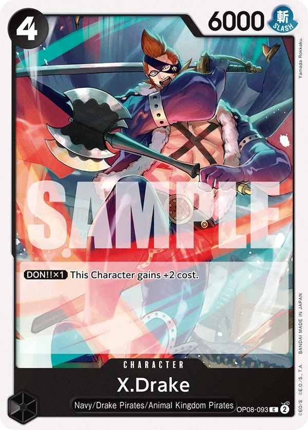 X.Drake - OP08-093 - Common