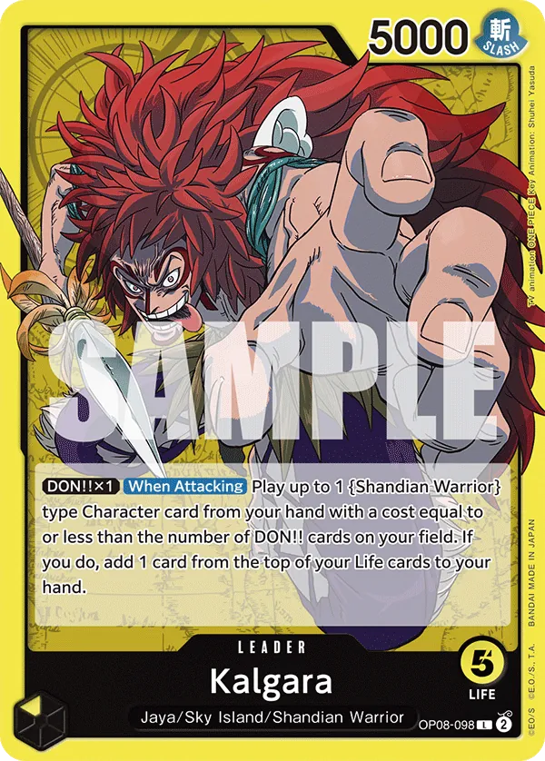 Kalgara - OP08-098 - Leader