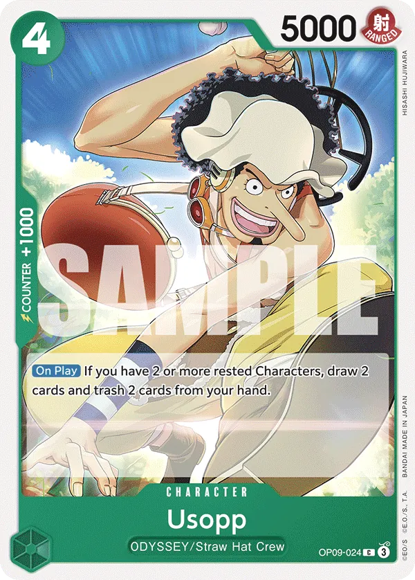 Usopp - OP09-024 - Common