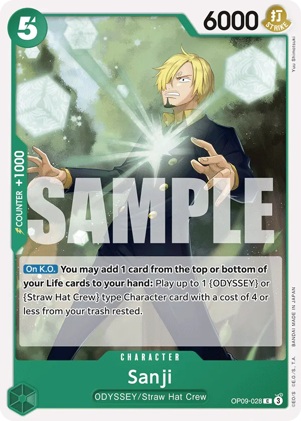 Sanji - OP09-028 - Common